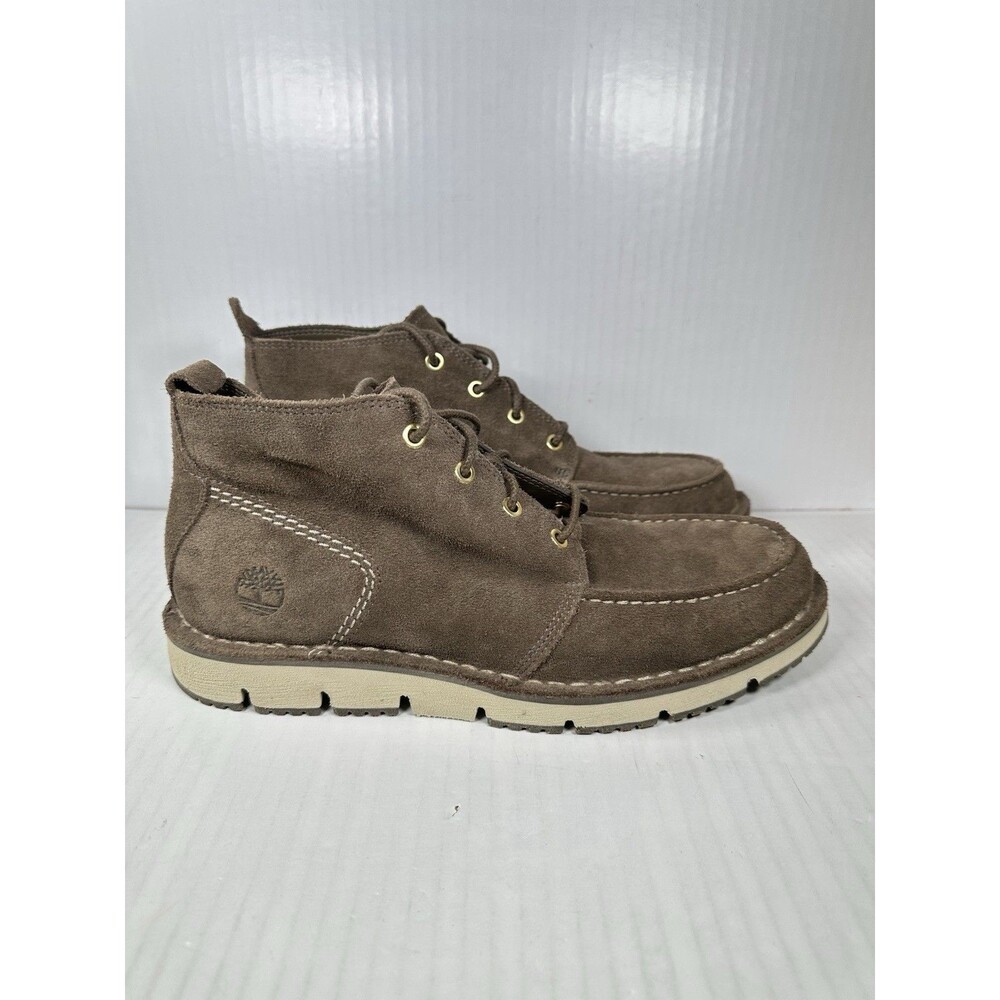 Size 8.5 TIMBERLAND Westmore Mid Lace Chukka Boots Canteen Suede Men's NEW